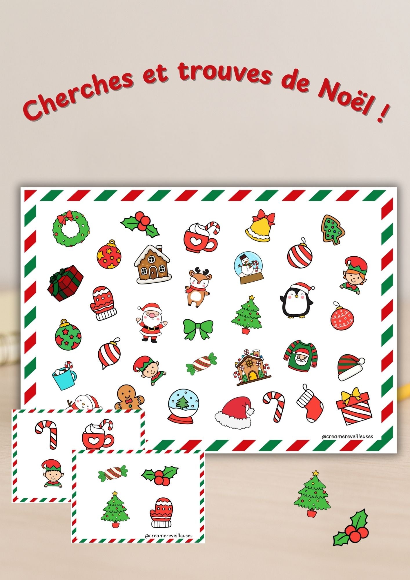 CHERCHES ET TROUVES DE NOËL