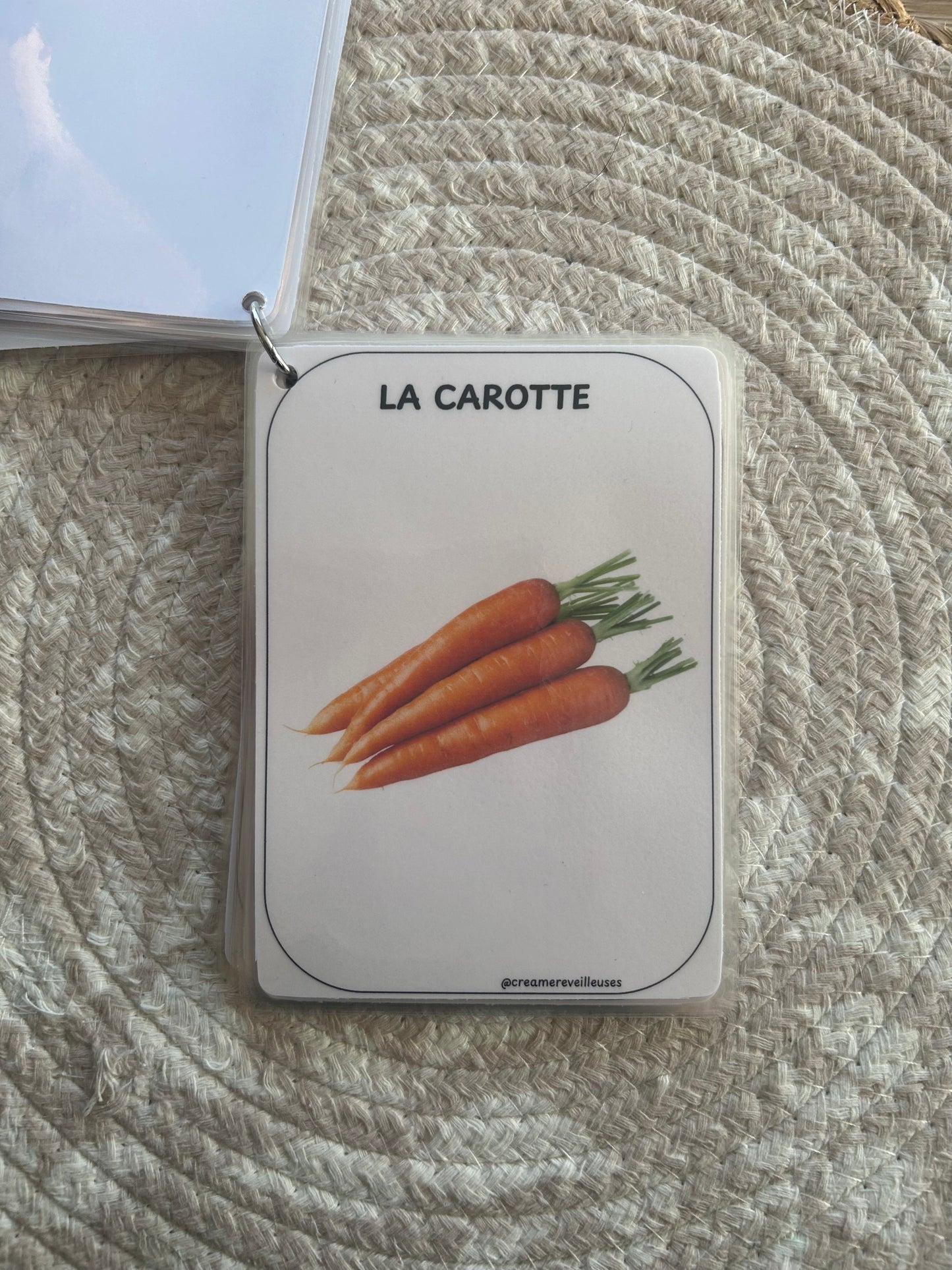 CARTES ÉDUCATIVES LES ALIMENTS