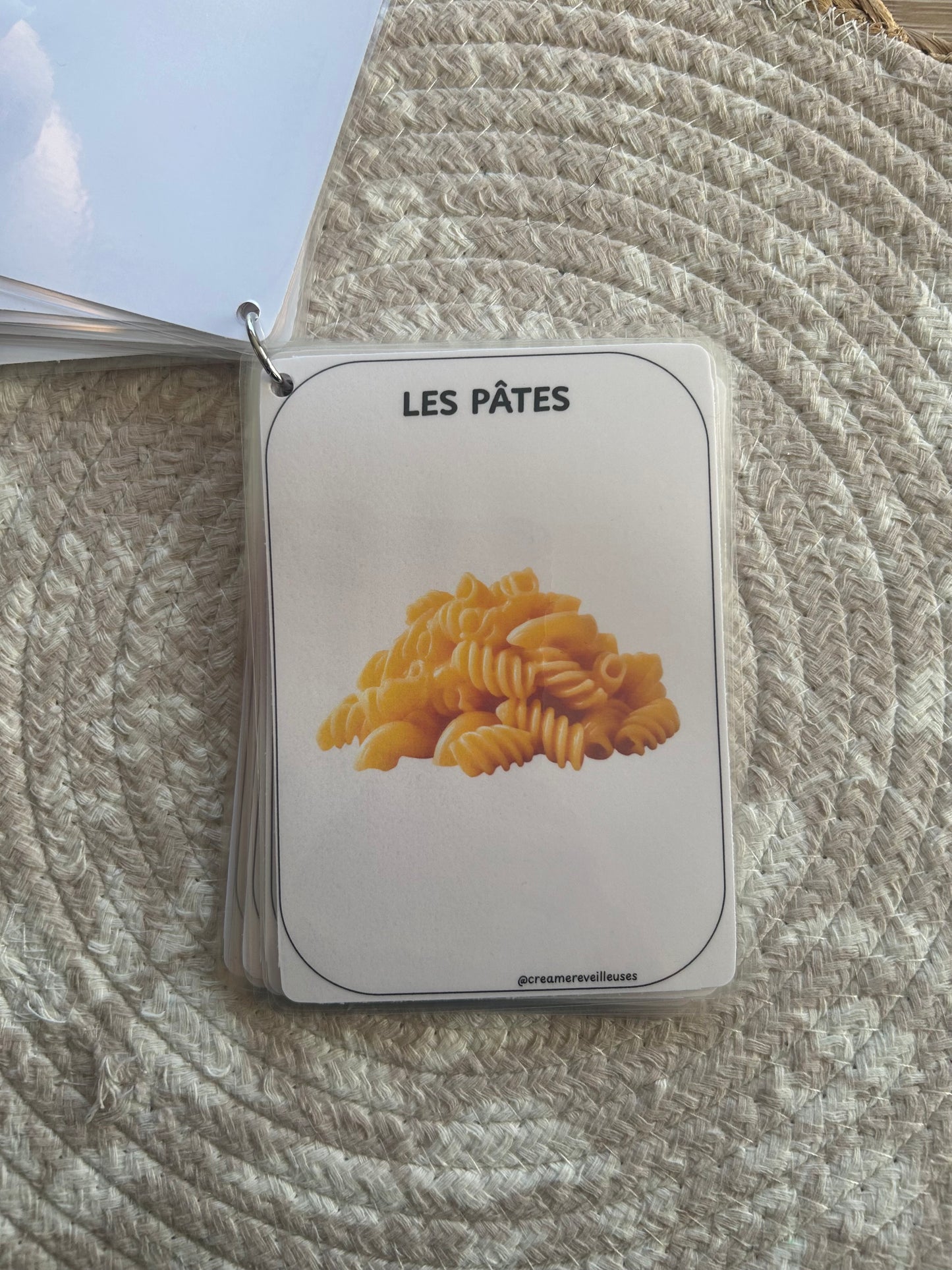 CARTES ÉDUCATIVES LES ALIMENTS